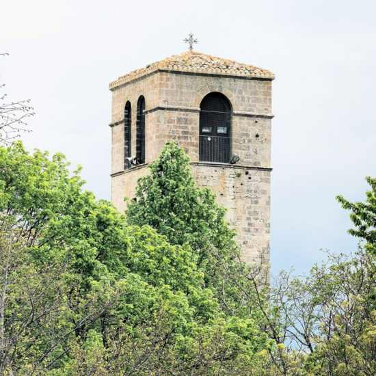 Santa Maria della Strada Matrice – a view of the top of the bell tower - BBofItaly