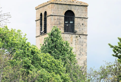 Santa Maria della Strada Matrice – a view of the top of the bell tower - BBofItaly