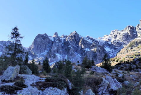 Benigni shelter – going up into Val Tronella – BBofItaly
