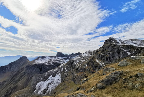 Benigni shelter – view at the end of the gorge – BBofItaly