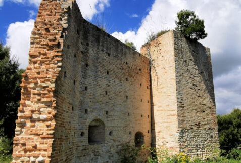 Grottammare – the ruins of the castle – BBofItaly