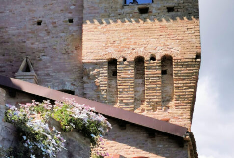 Grottammare – a refurbished part of the castle – BBofItaly