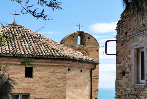 Grottammare – a glimpse of the highest part of the hamlet - BBofItaly