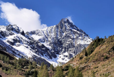 Capanna Mambretti – the end part of Vedello valley with its Pizzo del Salto 2623 meters – BBofItaly