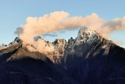 Lago del Truzzo - going back at home during sunset - BBofItaly