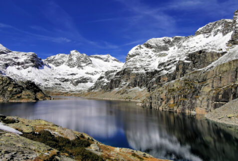 Lago del Truzzo – finally after a long walk, we can enjoy the view of the lake – BBofItaly