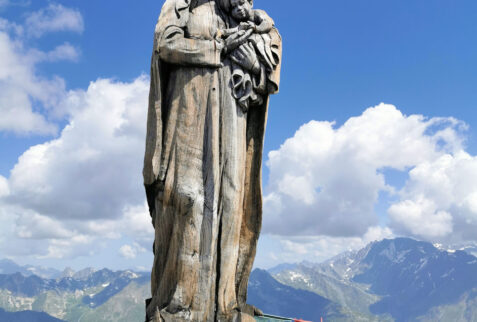 Mont Fallere – statue of the Madonna on the top of Mont Fallere – BBofItaly