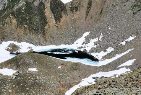 Mont Fallere – a glacial lake formed by melting ice and snow - BBofItaly