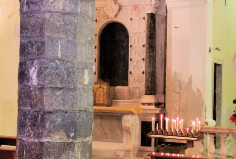 Tellaro – a glimpse inside the ancient San Giorgio church - BBofItaly